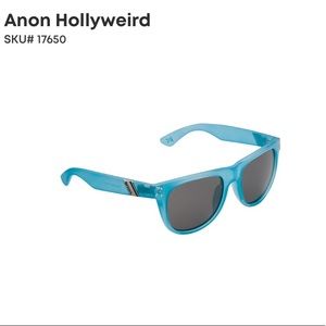 Anon Hollyweird Smurf wayfarer Sunglasses
